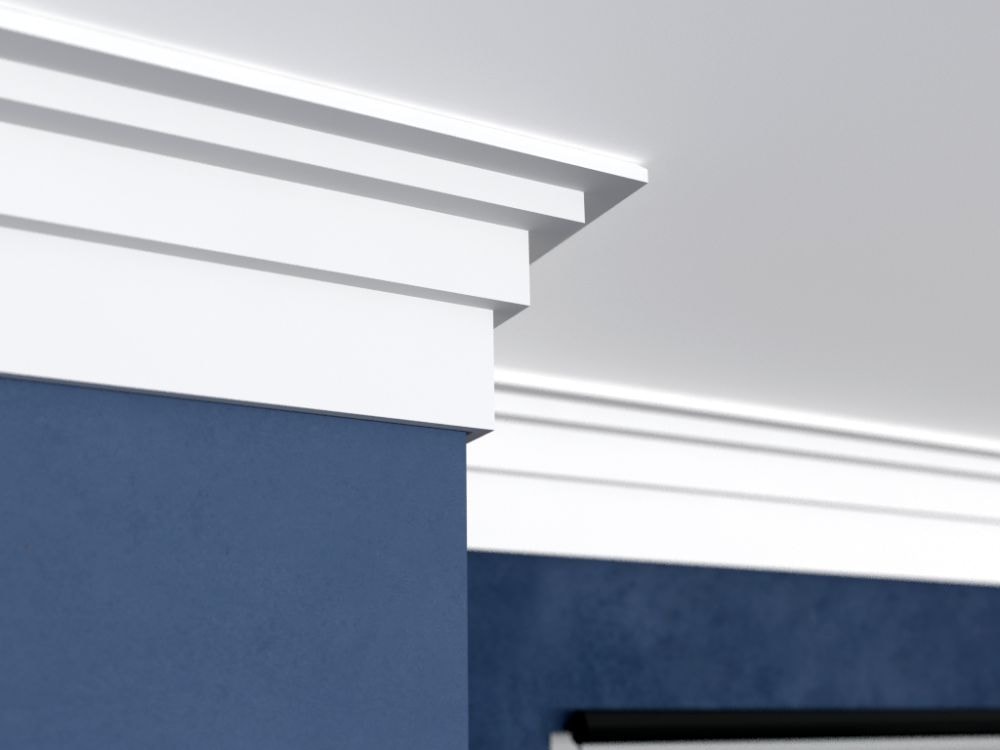 Jak dobrać listwy przysufitowe do salonu