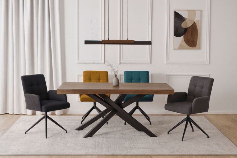 Jak wybrać krzesła do domu? Praktyczny przewodnik dla komfortu i stylu
