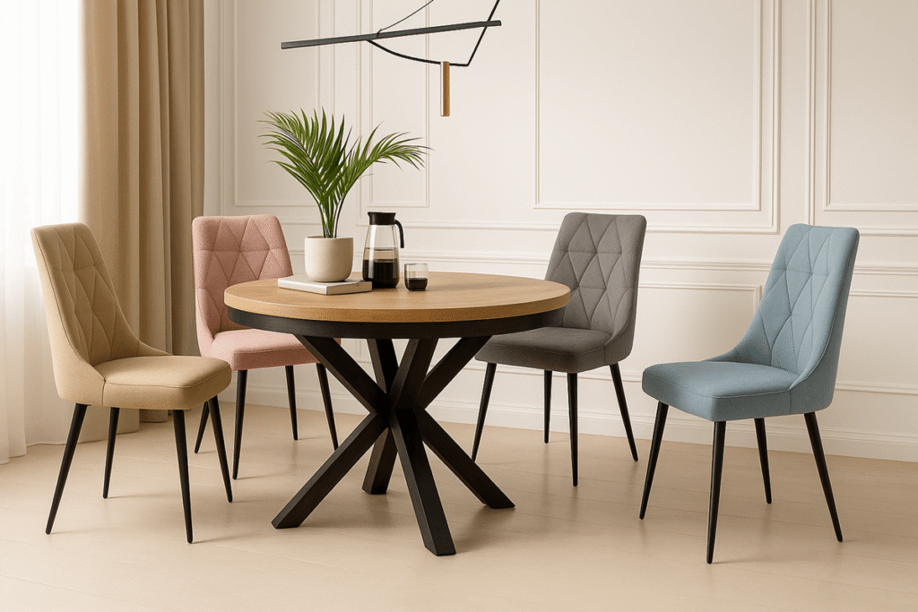 Jak wybrać krzesła do domu? Praktyczny przewodnik dla komfortu i stylu