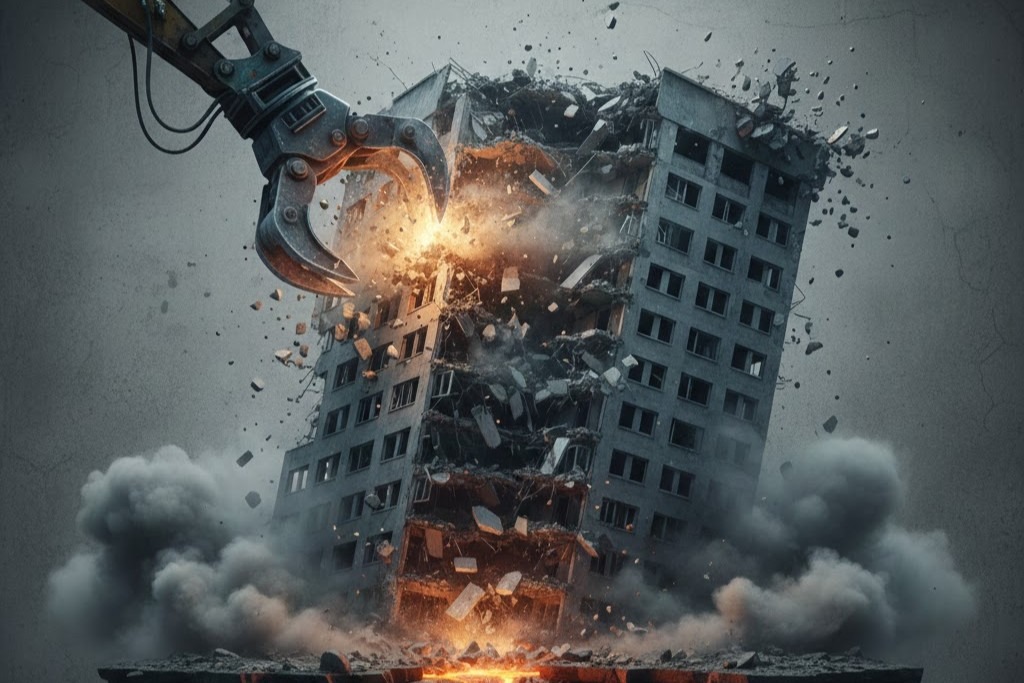 Rozbiórka budynku – wszystko, co musisz wiedzieć przed jej rozpoczęciem