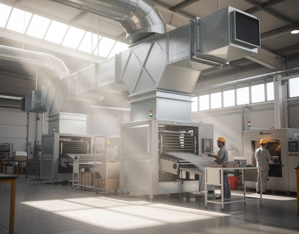 Jak wentylacja obiektów przemysłowych wpływa na jakość powietrza?